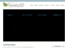 Tablet Screenshot of planetaled.cl